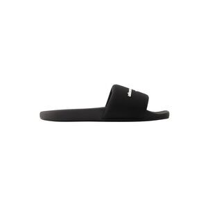 Aw Pool Slides - Alexander Wang - Nylon - Black
